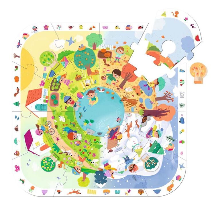 Las Estaciones Puzzle XXL