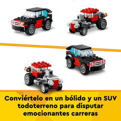 LEGO® Creator Camión Plataforma con Helicóptero Convertible 31146