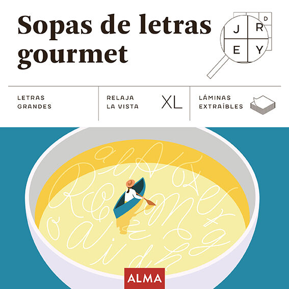 Sopas de letras gourmet (XL)