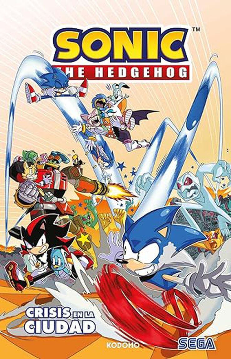 Sonic The Hedgehog vol. 5: Crisis en la ciudad (Biblioteca Super Kodomo)