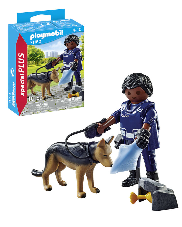 Playmobil Special Plus Policia con perro 71162