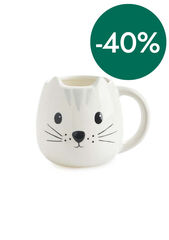 Taza Kitty 400ml blanco