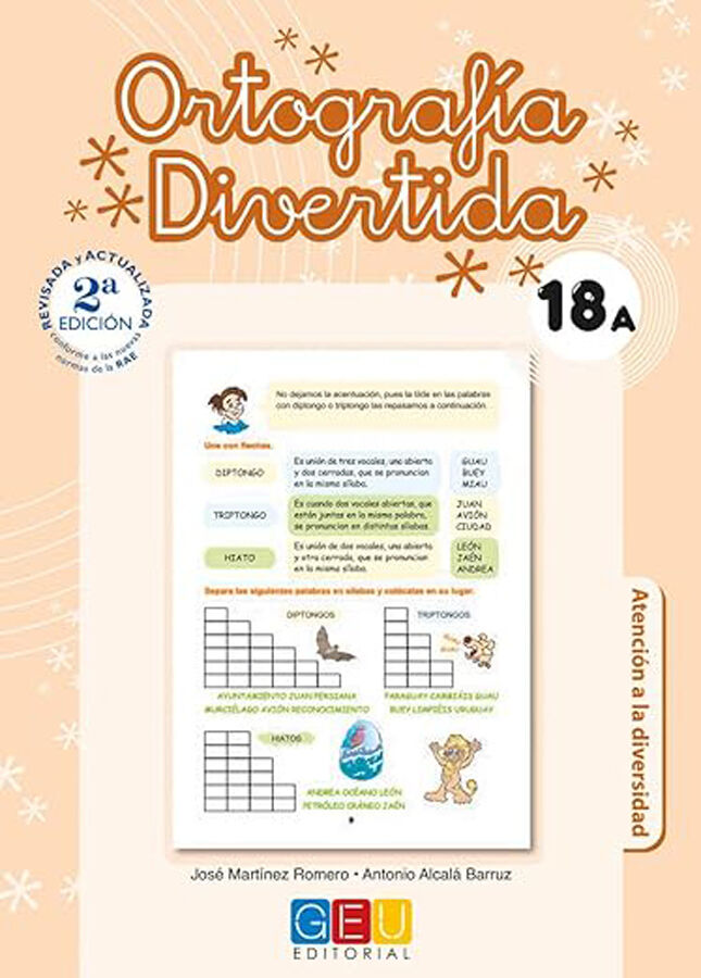 Ortograf&iacute;a Divertida 18A GEU
