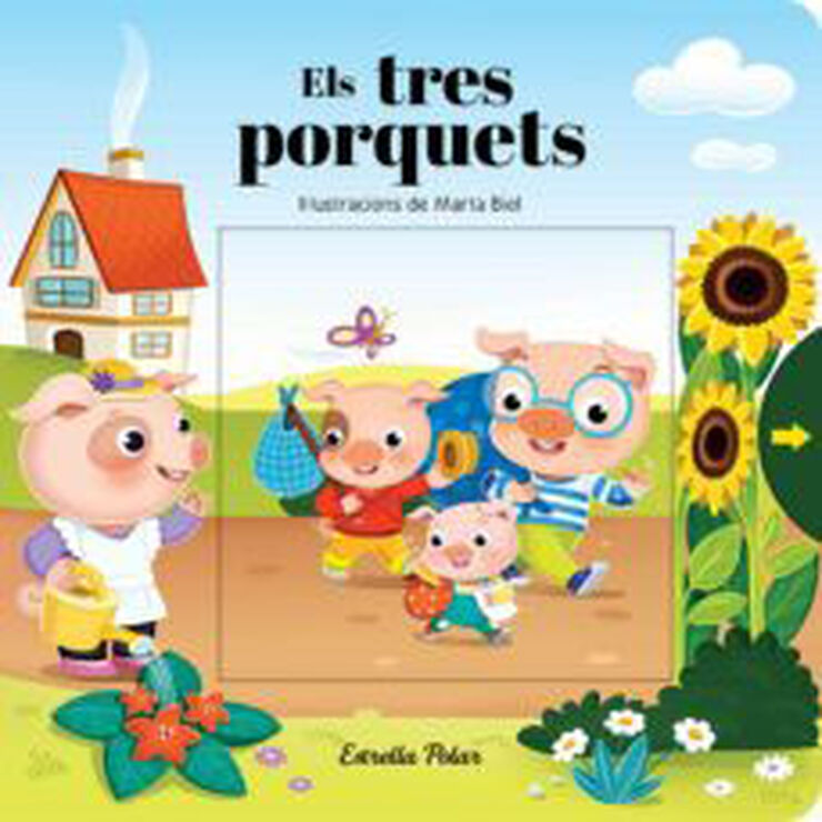 Els tres porquets. Conte amb mecanismes Els tres porquets. Conte amb mecanismes