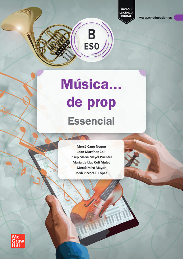 M&uacute;sica... de prop B ESO. Essencial