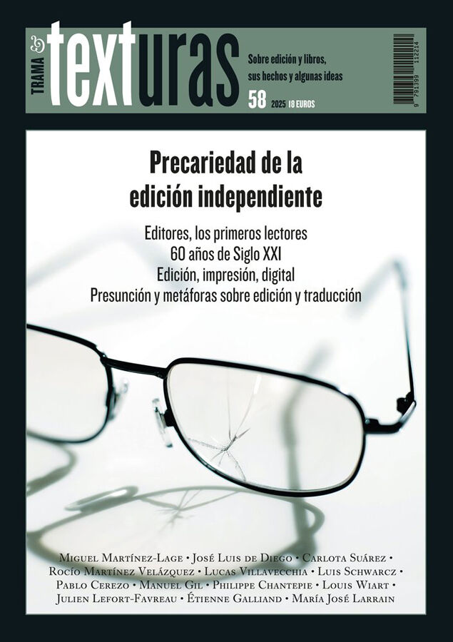Texturas 58: Precariedad de la edici&oacute;n independiente