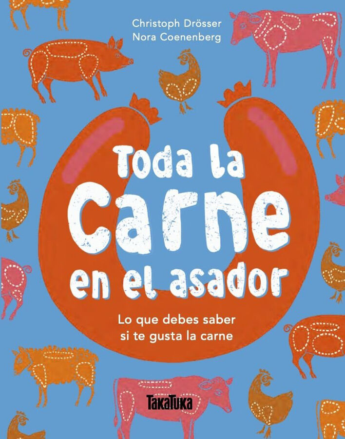 Toda la carne en el asador
