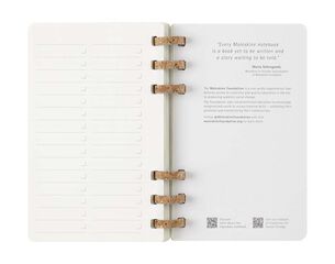 Agenda escolar espiral moleske tapa blanda sem/vista L 2025-26 negro