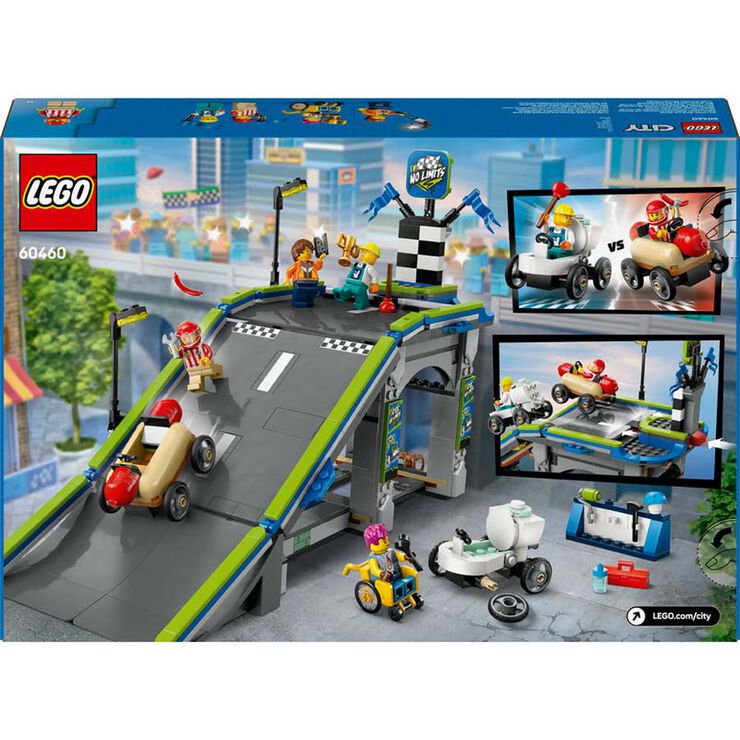 LEGO® LEGO City Sin Límites: Rampa de Aceleración para Coches de Carreras 60460