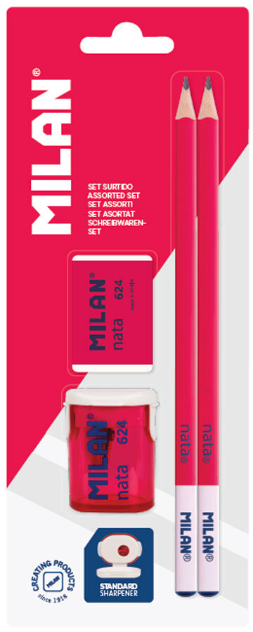 Bl&iacute;ster Set de Escritura Milan 624