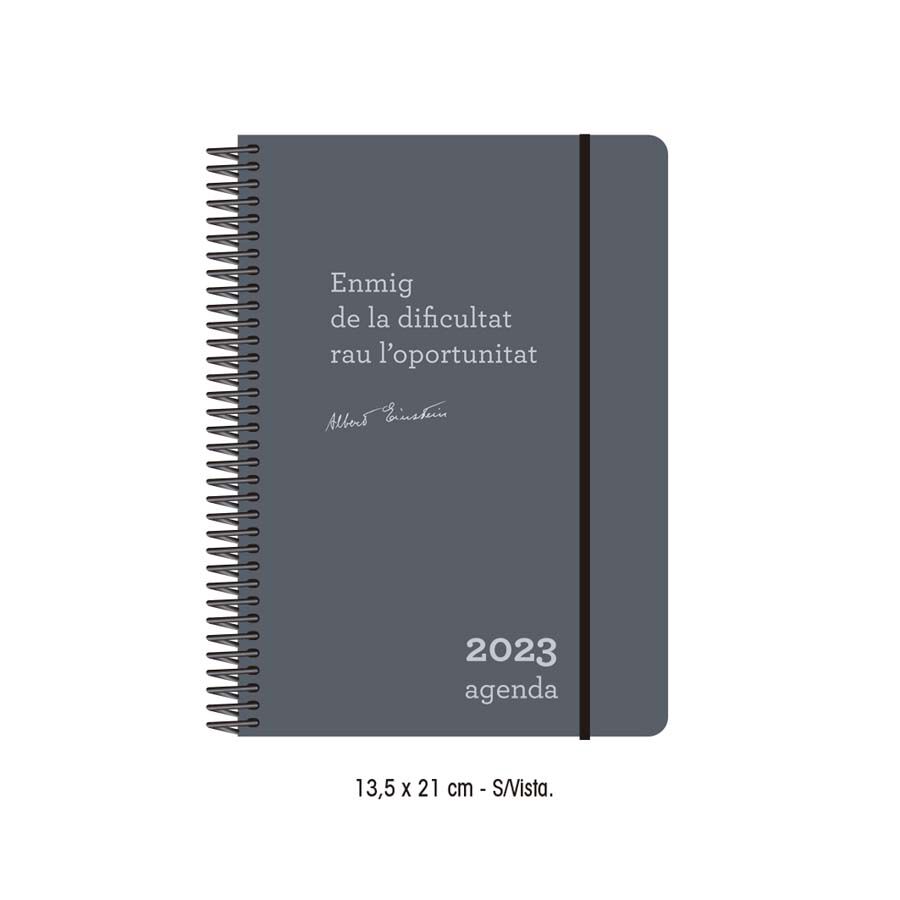 Agenda 2023 Einstein Sem/Vista Cat.Gris