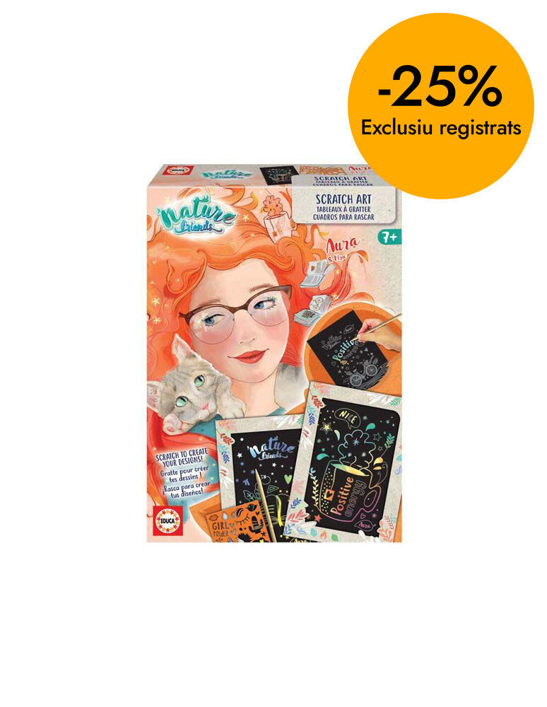 Cuadros para rascar Nature Friends