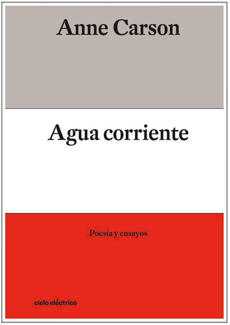 Agua corriente