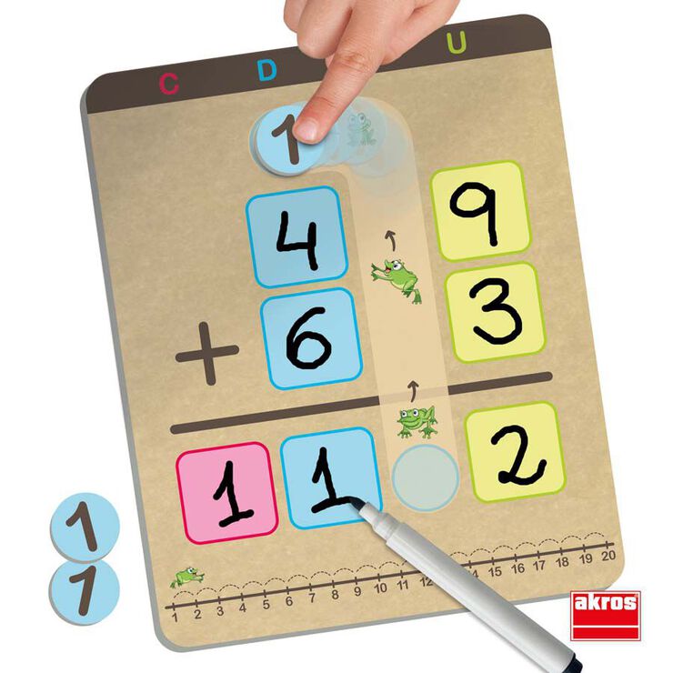 Apren a sumar i restar portant-ne