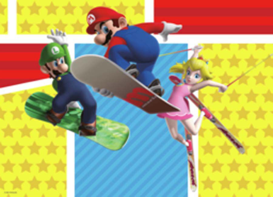 Puzle 4 X 100 peces Super Mario