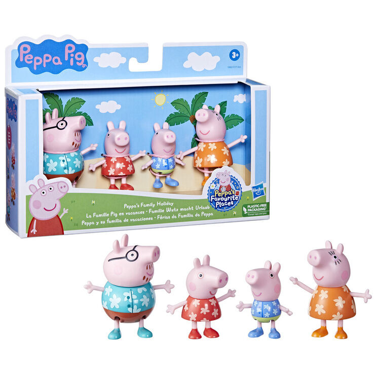 Figuras Peppa Pig y su Familia surtidos