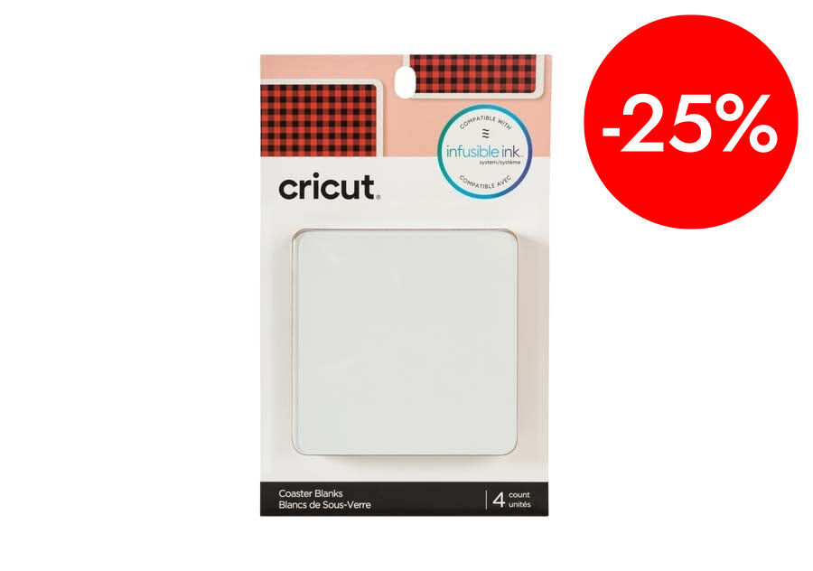 Posavasos cuadrado Infusible Ink 4u