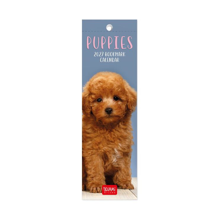 Calendario Legami Sobremesa Marca P&aacute;ginas Puppies Multiling&uuml;e 2027