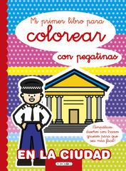 En la ciudad mi primer libro para colorear