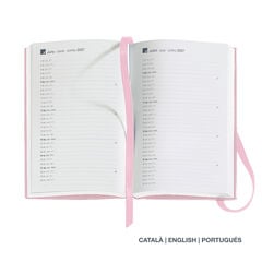 Agenda Miquelrius Passport Semana Vista Catal&aacute;n Chester 2027 Rosa