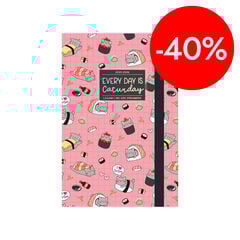 Agenda Legami 16 meses Medium d&iacute;a/p&aacute;g multiling&uuml;e 2025-26 Sushi Cat