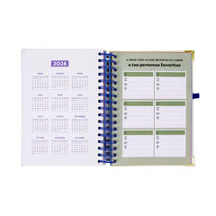 Agenda Mr. Wonderful D&iacute;a P&aacute;gina Lo Pienso, Lo Creo Castellano 2027