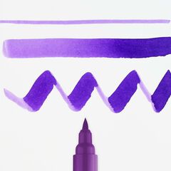Retolador Ecoline Brush Pen violeta blavós 548