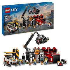 LEGO® LEGO City Desguace con Coches 60472