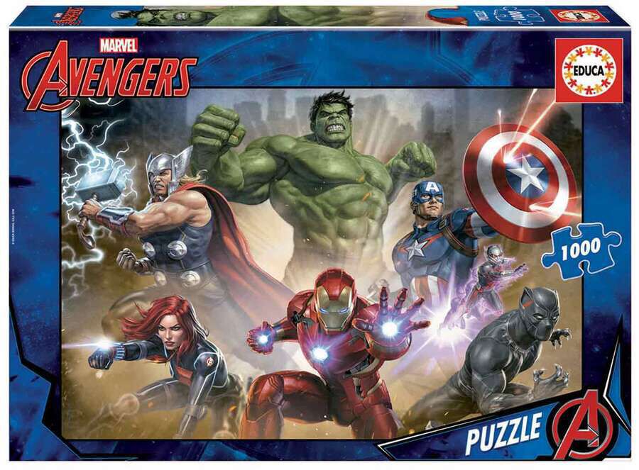 Puzle 1000 peces Avengers