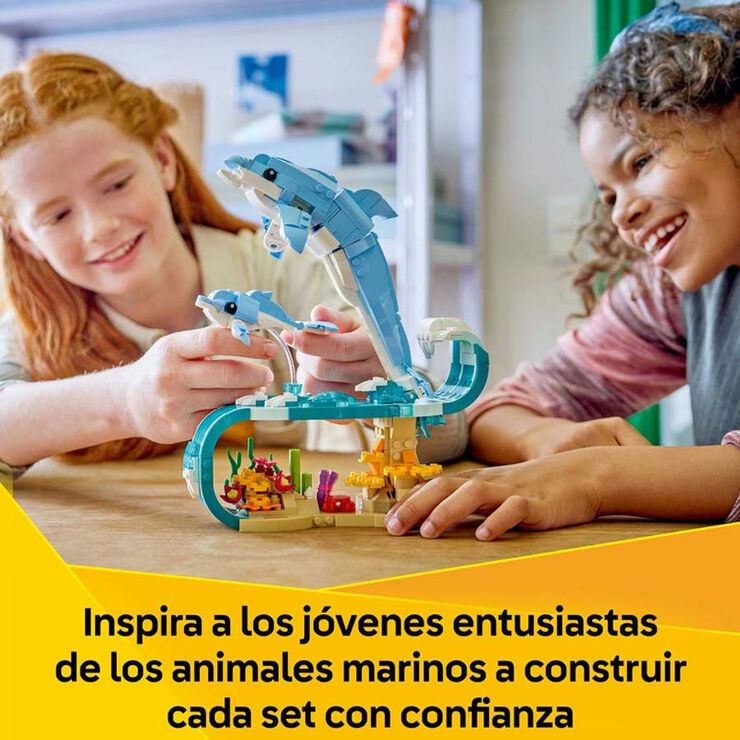LEGO® LEGO Creator Animals Marins: Dofins Preciosos 31385