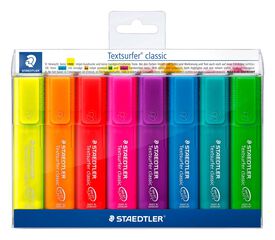 Marcadores fluorescentes Staedtler Textsurfer 8 colores
