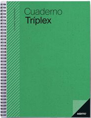 Cuaderno Triplex Additio castellano natural