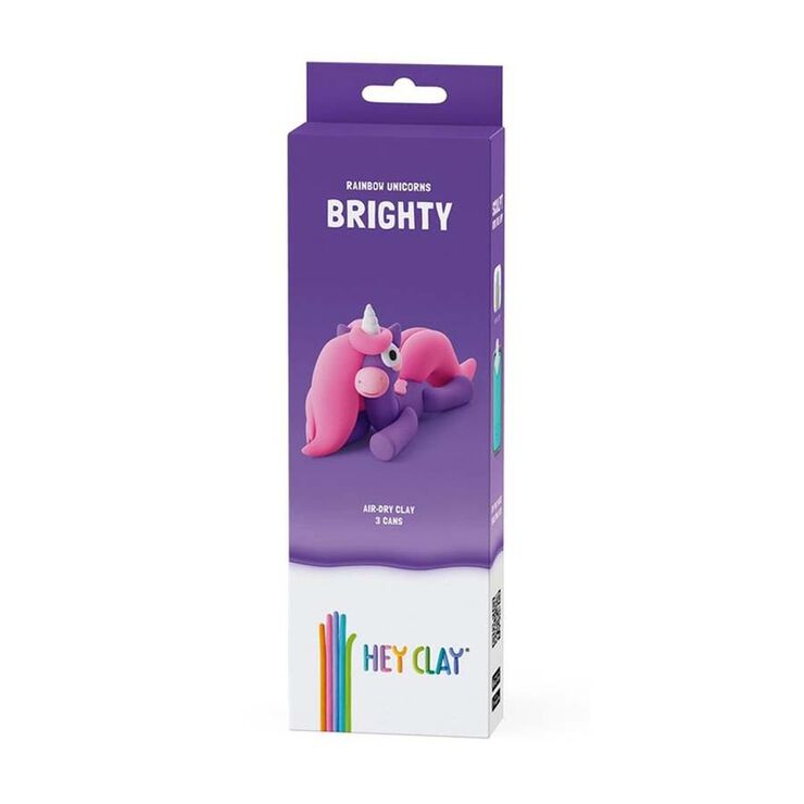 Plastilina Heyclay Unicorn Brighty 3 pots