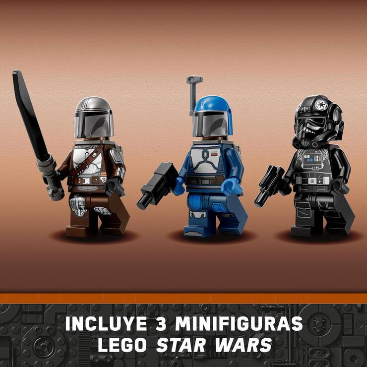 LEGO® Star Wars Caza Colmillo Mandaloriano vs. Interceptor TIE 75348