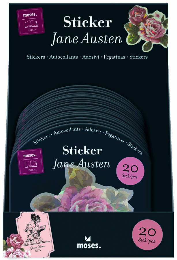 Pegatinas Jane Austen