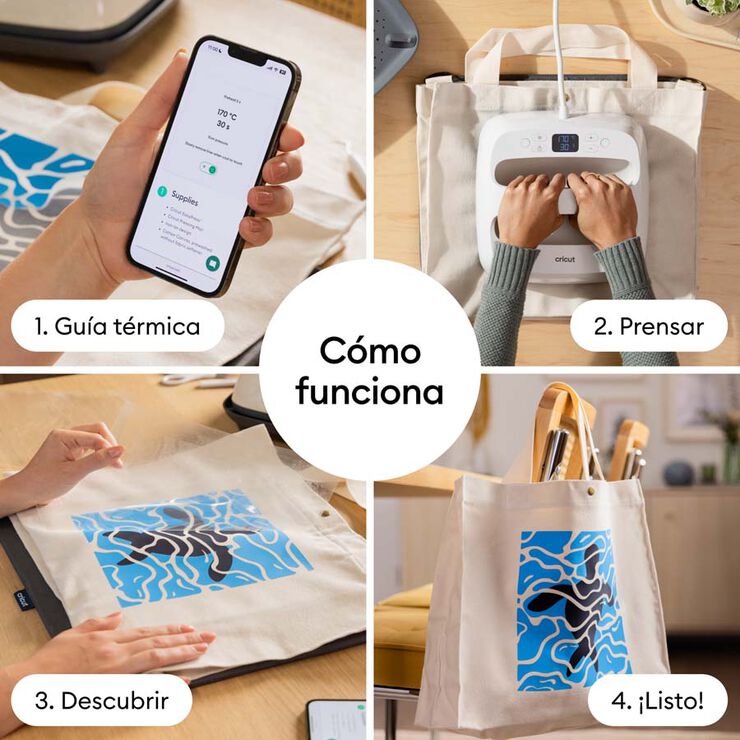 Cricut Easypress SE mitjana amb catifa