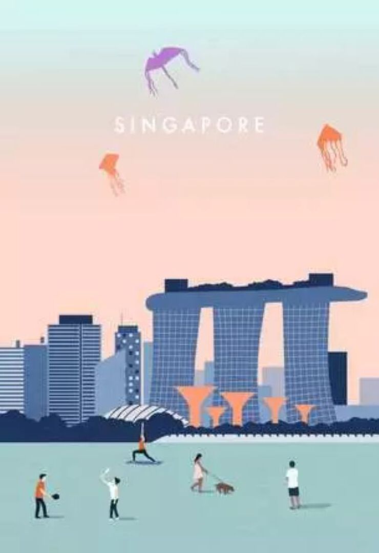 Puzle Ravensburger Moment Singapur 99 peces