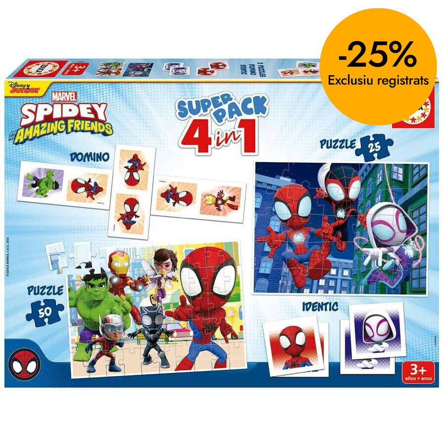Superpack Spidey & His amazing friends