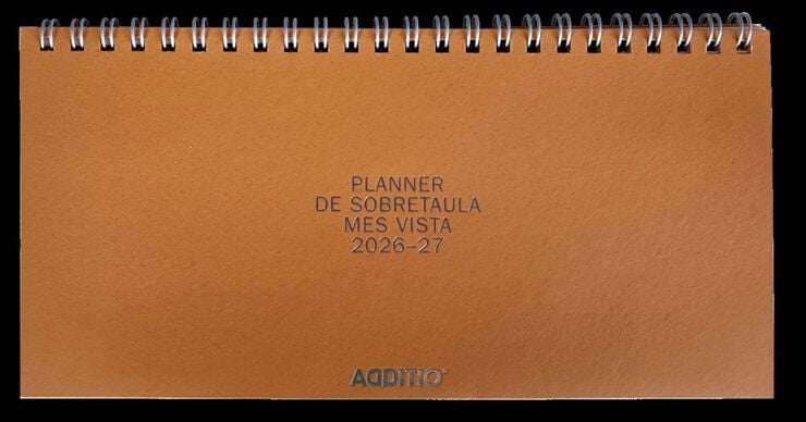 Planificador Mesa Additio Mensual 2026-2027 Catal&aacute;n