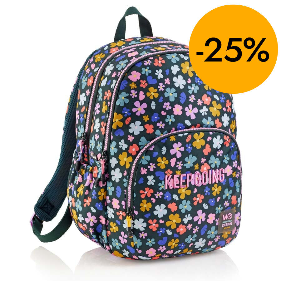 Motxilla triple reciclada Oslo Spring Night