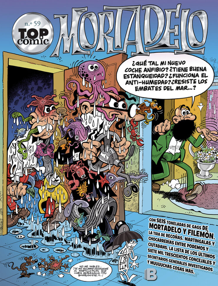 Top Cómic Mortadelo 59: El tesorero, La Perra de las Galaxias