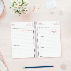 Agenda Finocam Design Collection Dia P&agrave;gina 2027 Catal&agrave; Flora