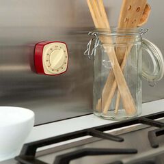 Temporizador de Cocina magnético Retro Kikkerland
