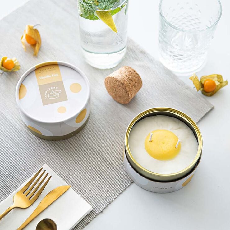 Vela aromática CandleHand Vanilla Egg