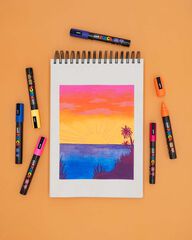 Retoladors Posca PC-3M 0,9-1,3mm Basics 8 colors