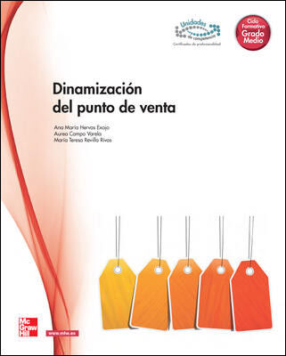 DINAMIZACI&Oacute;N PUNTO VENTA CICLOS FORMATIVOS McGraw-Hill Text 9788448183394