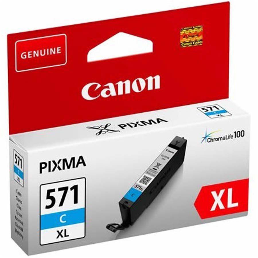 Cartutx original Canon 571XL cian - 0332C001