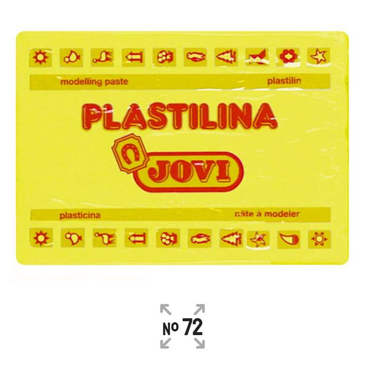 Plastelina Jovi 350 gr Amarillo