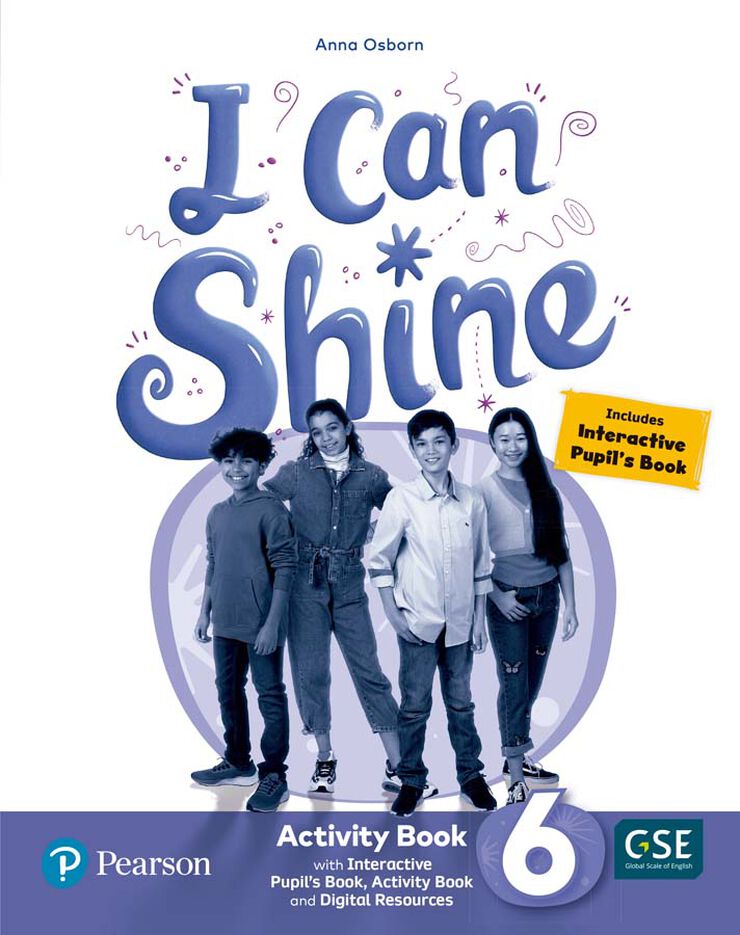 I Can Shine 6 Activity Book & Interactive Pupil´s Book-Activity Book andDigital Resources Access Code