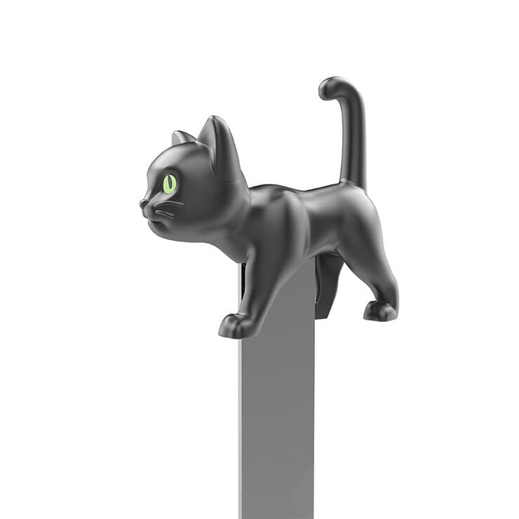 Marcapáginas Metalmorphose Gato negro